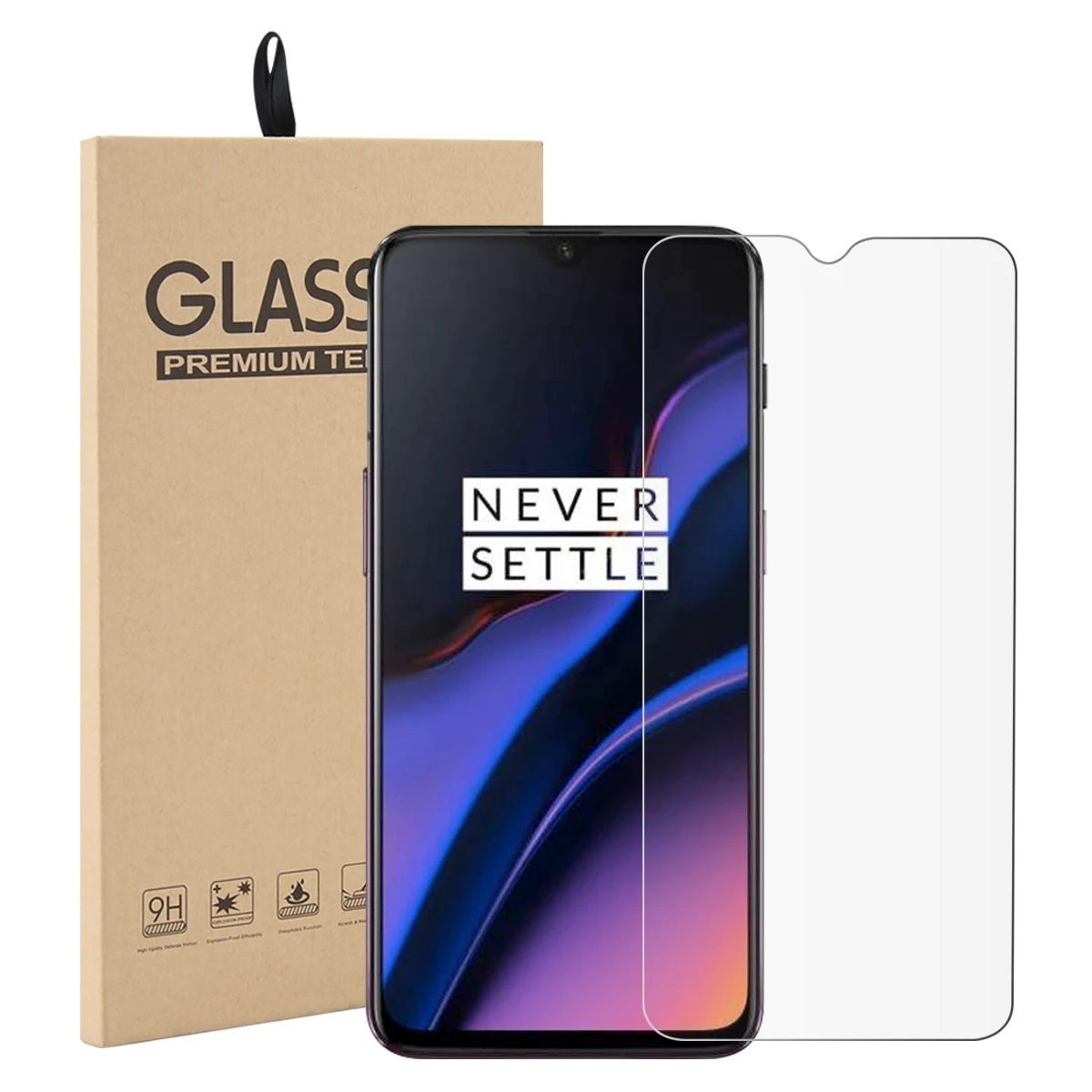 Закаленное стекло 9H для Oneplus 7 Pro защита экрана против царапин One plus фотография с