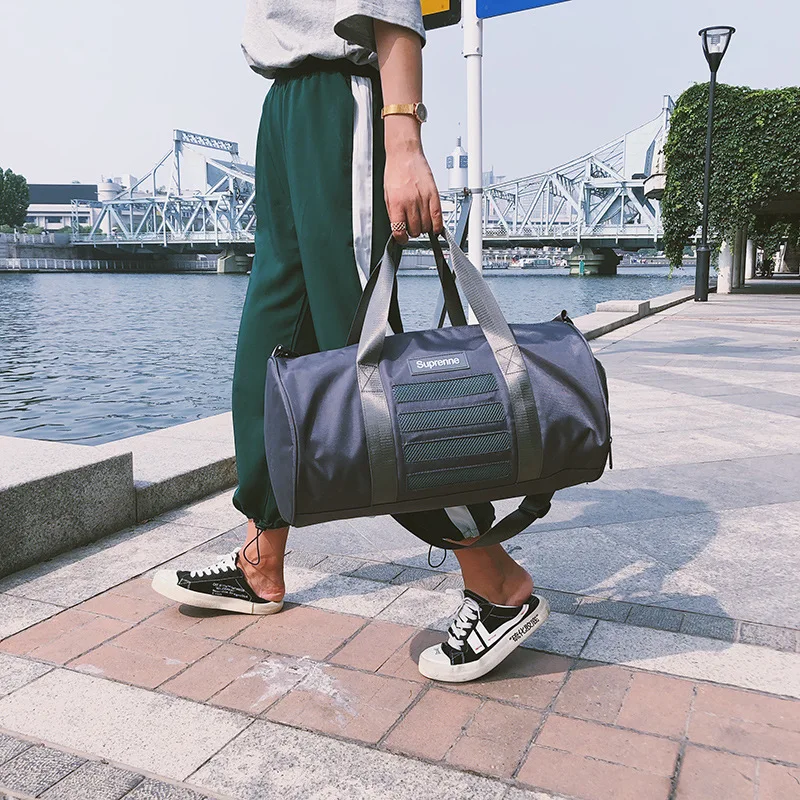 Gym Bag Women Men for Fitness Shoulder Gird Travel Bag camping Outdoor Sport Yoga Bag With Shoes Storage Sac De 