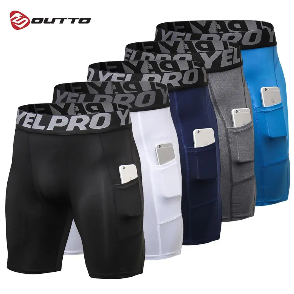 

Outto Men's Compression Pants Fitness Leggings Sports Tights Quick Dry #B1084