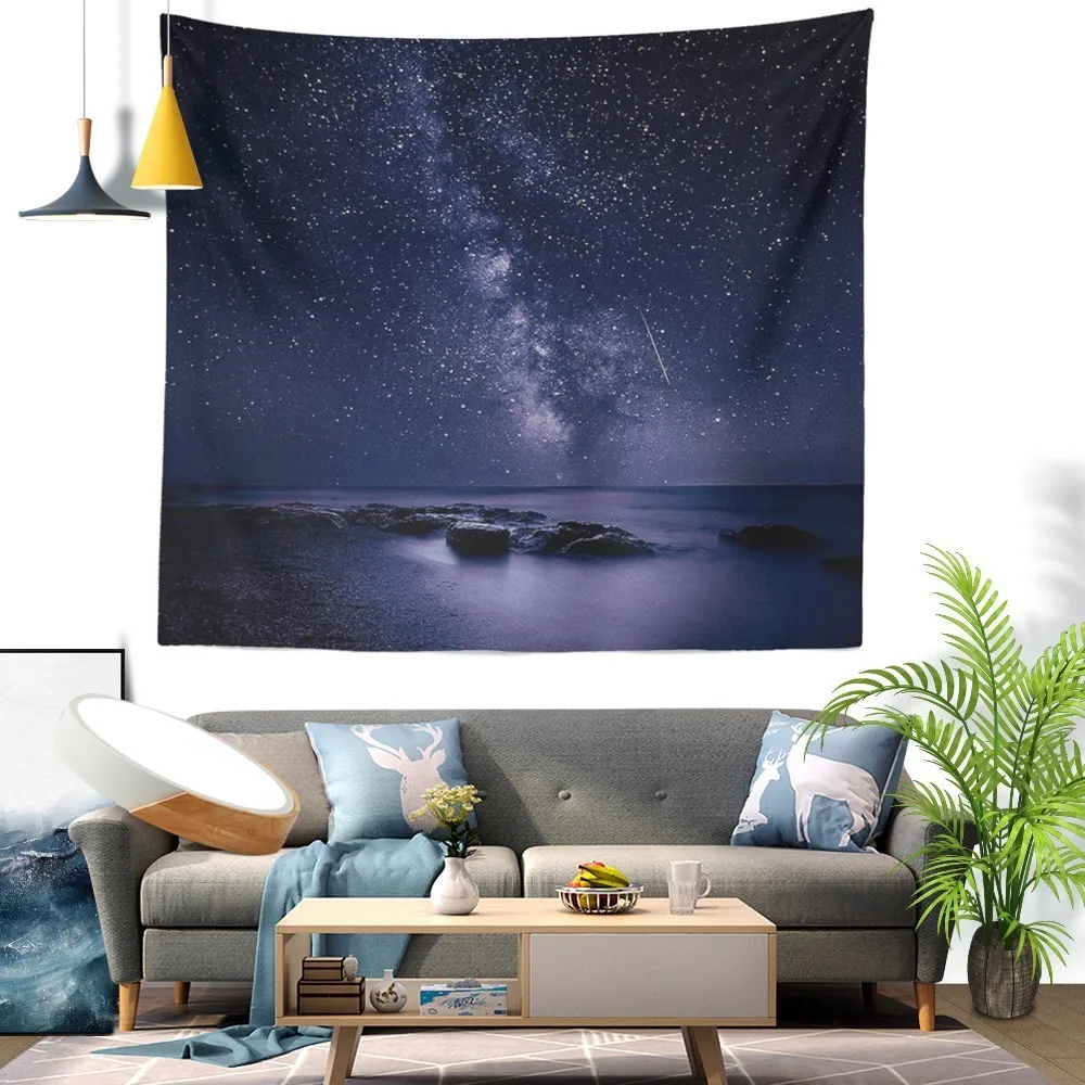 

Indian Landscape Tapestry Carpet Rugs Plus Long Table Cover Wall Hanging Rug Blanket Hippie Tapestries Fashion Decorative