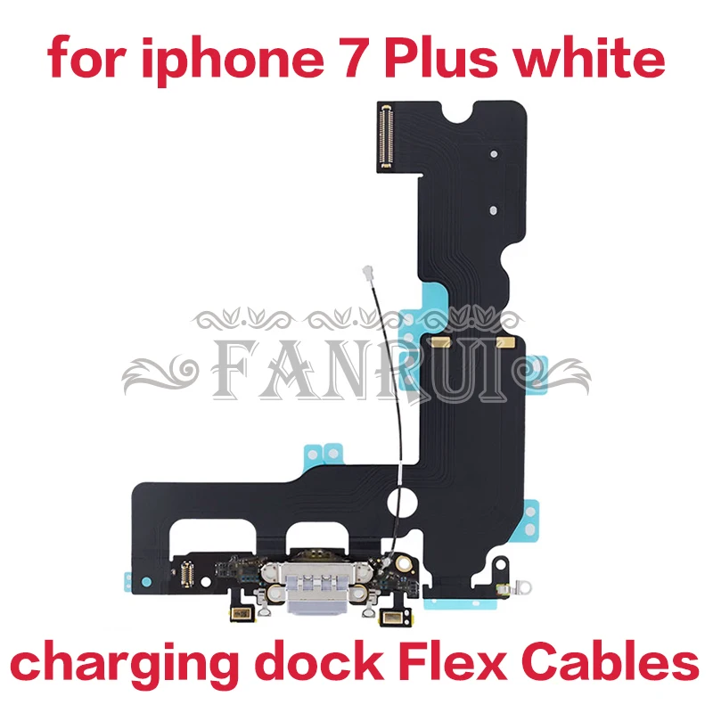 For iPhone 7 Plus Charger Charging port dock USB Connector Data Flex Cable Headphone Jack flex Ribbon charging dock Flex Cables