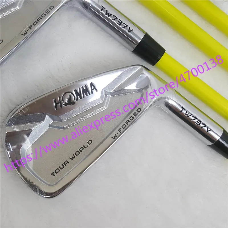 نوادي الجولف الحديد مجموعة HONMA TW737V جولف الحديد مجموعة 4-9 10 نوادي N S. برو الصلب الغولف الجرافيت رمح R/S فليكس شحن مجاني