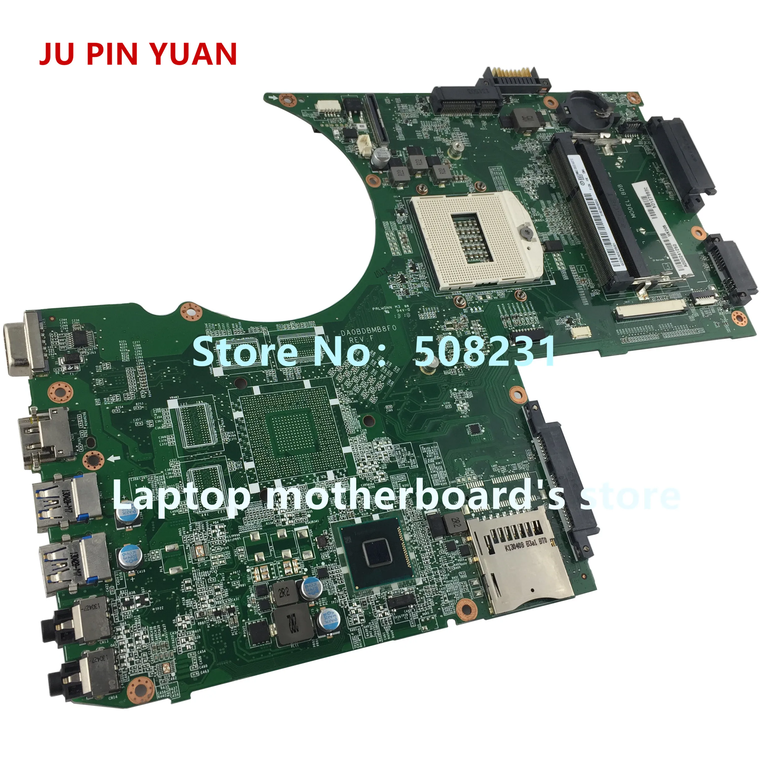 JU PIN YUAN A000241250 For toshiba satellite P70 P75 laptop motherboard DA0BDBMB8F0 HM86 Socket PGA 947 3