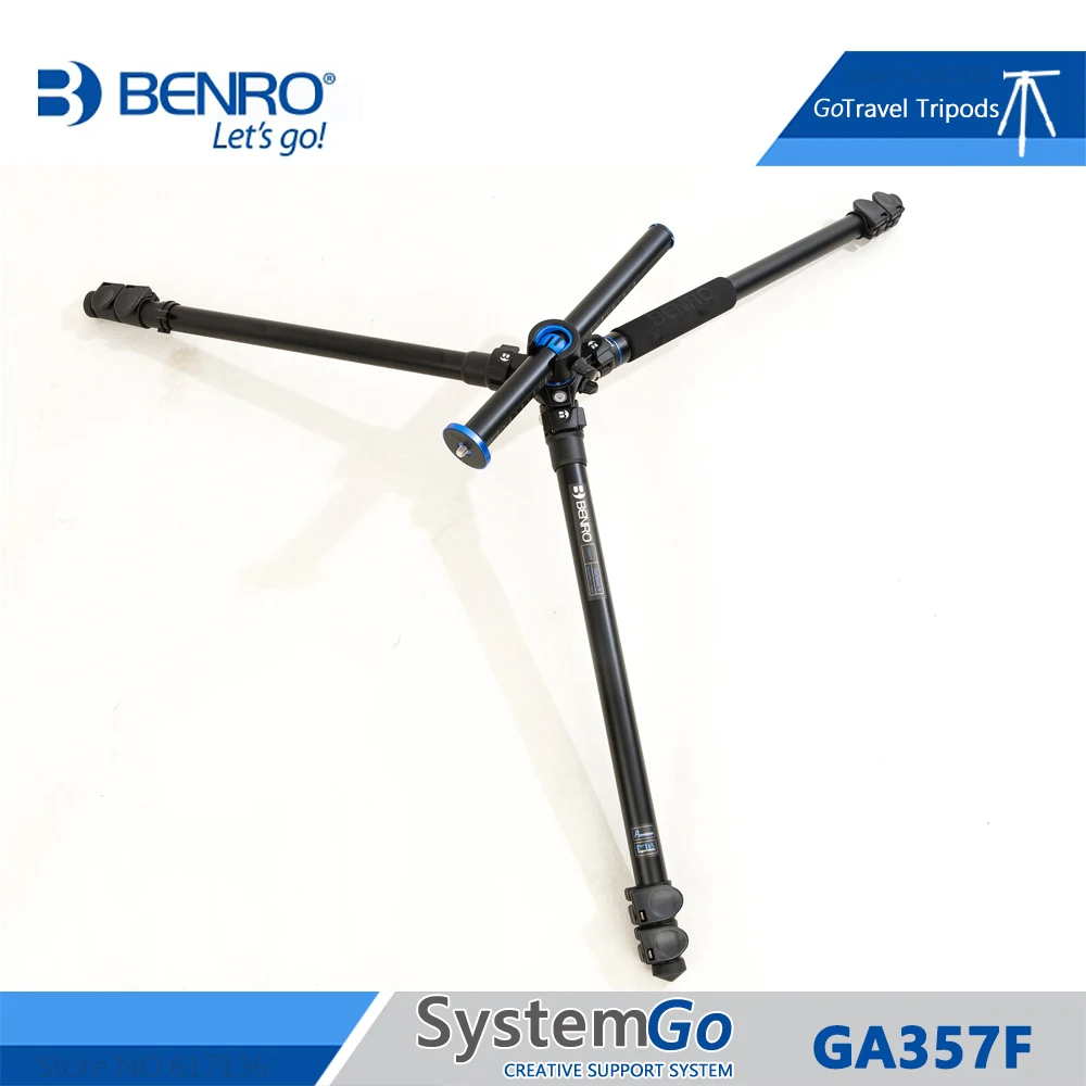 Benro GA357F штатив алюминиевый монопод для камеры штативы для камеры 3 секции сумка для переноски Максимальная загрузка 20 кг DHL