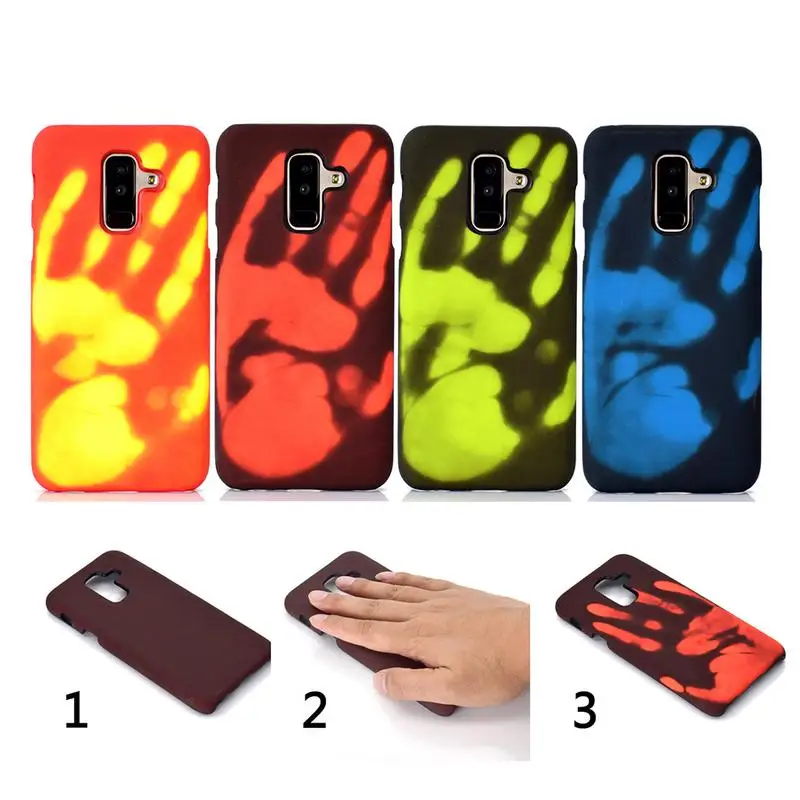 

Creative Thermal Phone Case Temperature Sensitive Color Mobile Phone Case Thermal Sensor Mobile Phone Case For Samsung A6 Plus