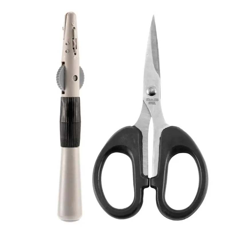 

Manual pen binder hook layer fishing line binding tool hooking device + scissors combination wire cutting machine fishing gear