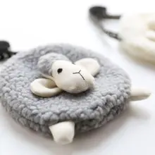 Милая форма овец для маленьких девочек, сумка на одно плечо, мини-сумка для малышей