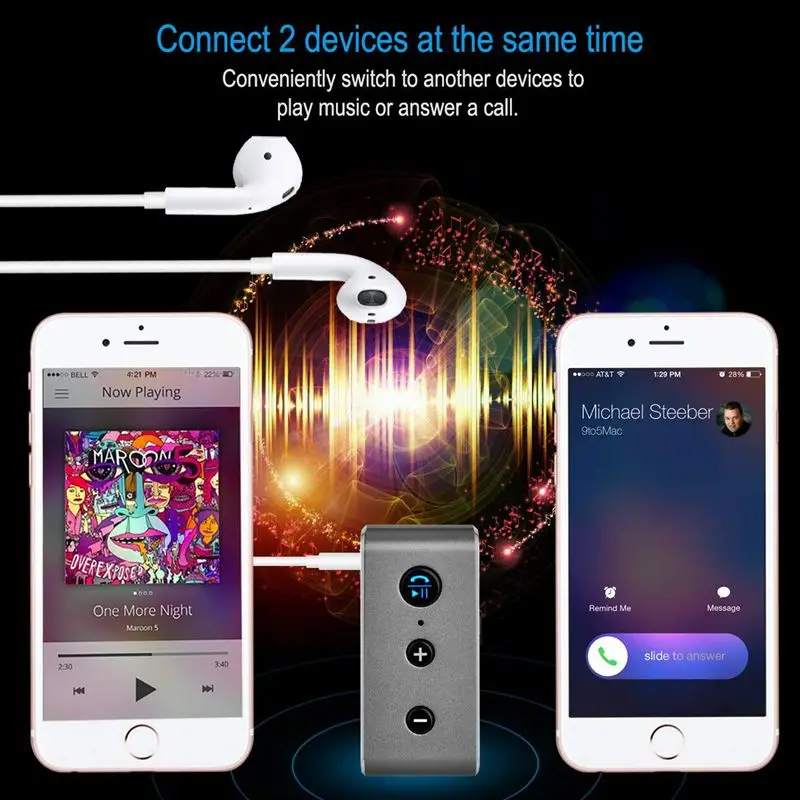BT710 карта aux автомобильный аудио беспроводной Bluetooth приемник адаптер 4