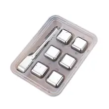 304 быстрозамороженный ледяной блок из нержавеющей стали, металлические формочки для льда виски со льдом, тартарные напитки со льдом, артефакт