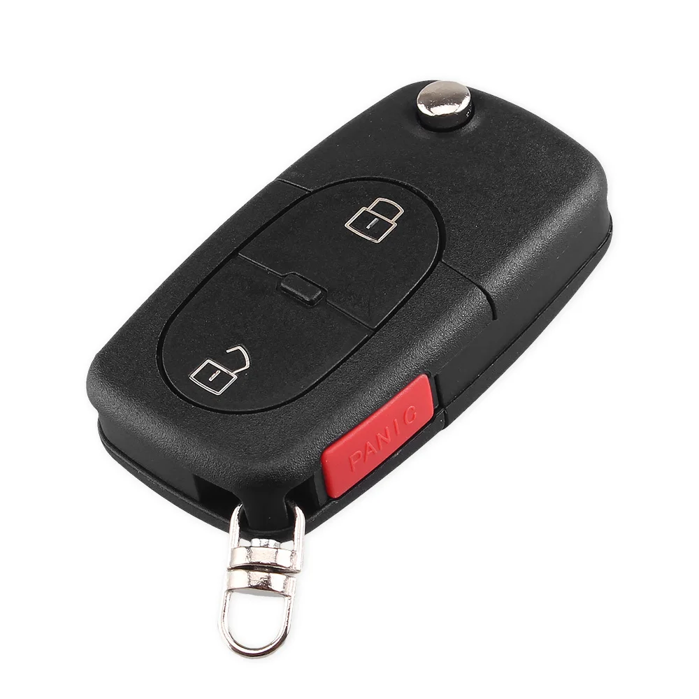 Корпус дистанционного складного ключа Dandkey Kay 2 кнопки + 1 3 для VW For Volkswagen Golf 4 5 6 Passat