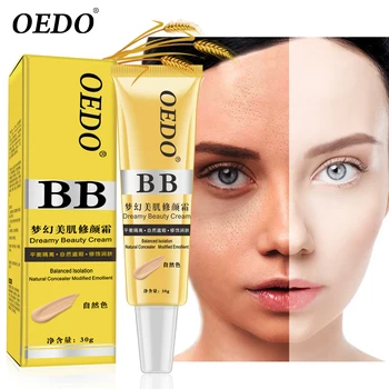 

Dreamy Beauty Cream Makeup Natural Concealer BB Cream Face Care Modified Emollient Easy to Wear Sun Block Whitening Cream 30G