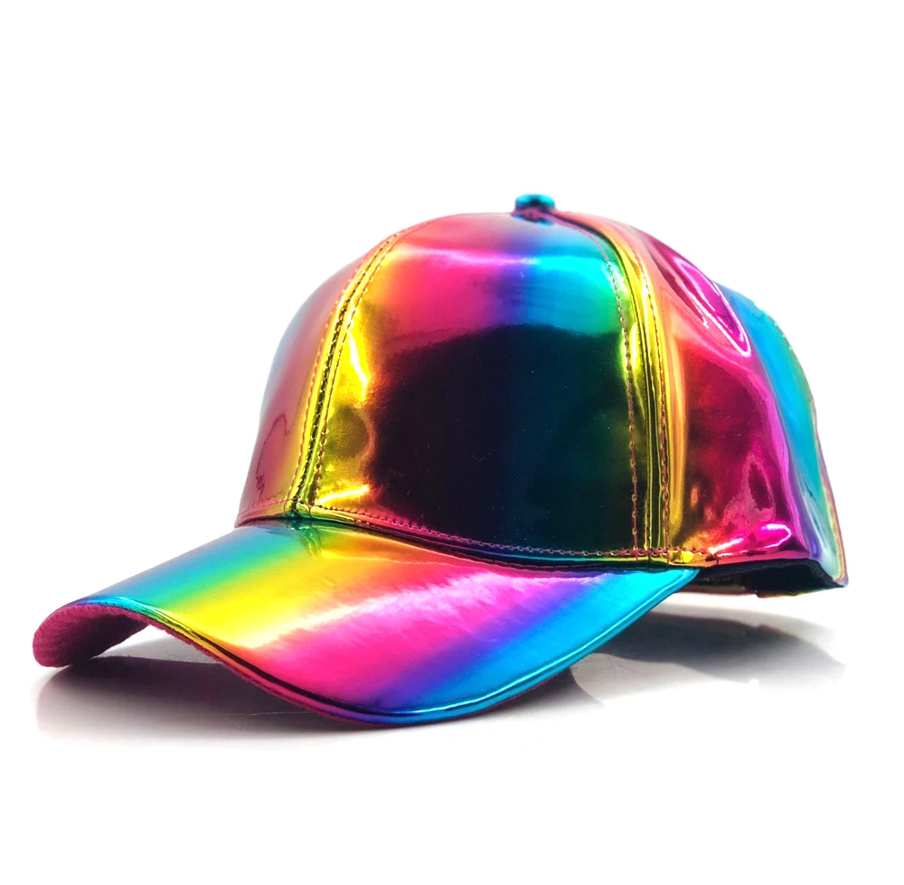 

Luxury Fashion Hip-hop Hat For Rainbow Color Changing Hat Cap Back To The Future Prop Bigbang G-dragon Baseball Cap