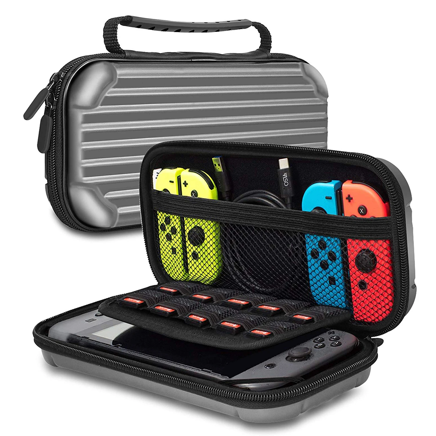 For Nintendo Switch Carrying Case Carrier Hard Carry Case Travel Case Hard Shell Pouch Storage 