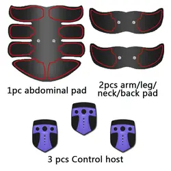Стимулятор мышц беспроводной EMS Стимуляция тела для похудения брюшной мышцы тренажер тренировочный устройство красота машинный массажер