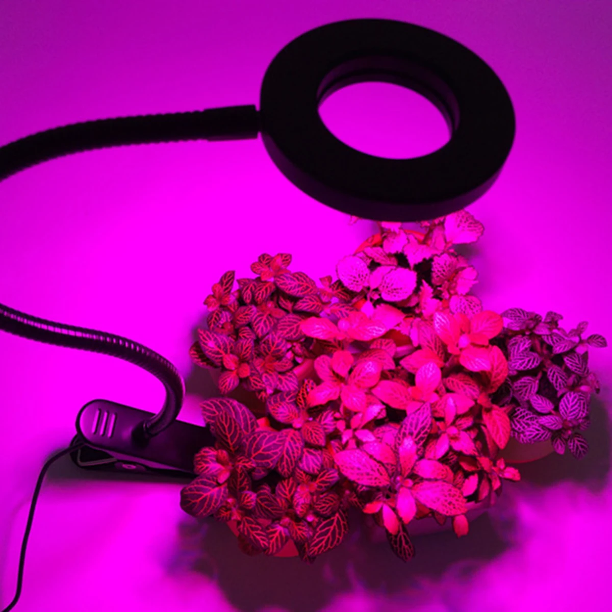 18 светодиодный 5 в 6 Вт Clip-on сроки затемнения Светодиодная лампа для выращивания растений 3 режима света для комнатных цветочных растений