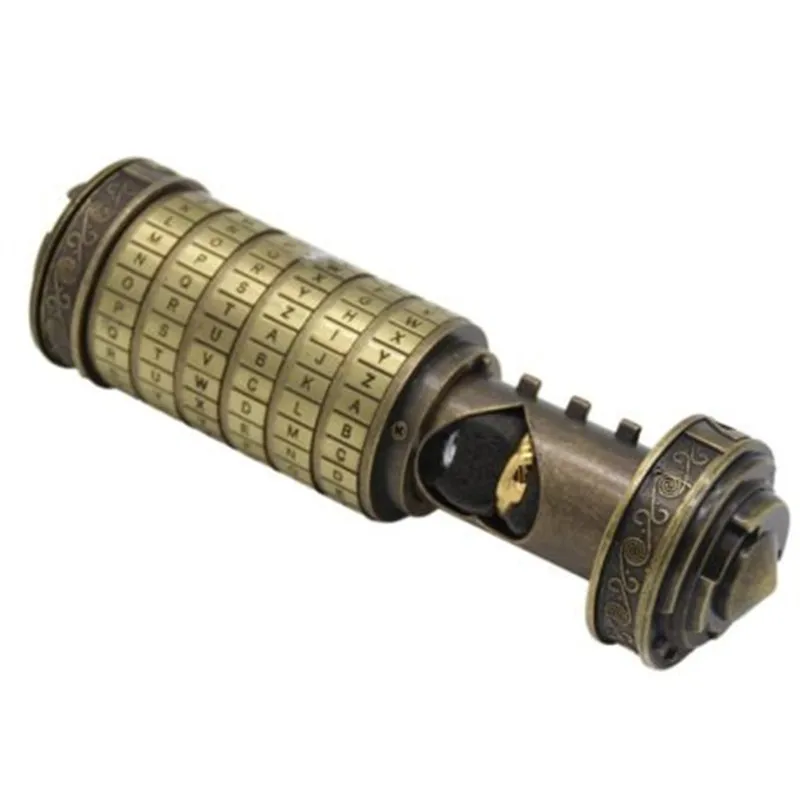 

Da Vinci Mini cryptex Locker Toys Cryptex Valentine's Day Interesting Creative Romantic Play Games Birthday For Boys Girls