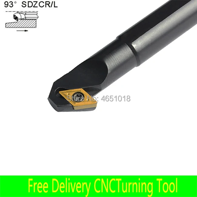

Free Delivery CNC turning tool inner hole cutterS10K-SDZCR07 S12M-SDZCR07 S16Q-SDZCR07 S20R-SDZCR11