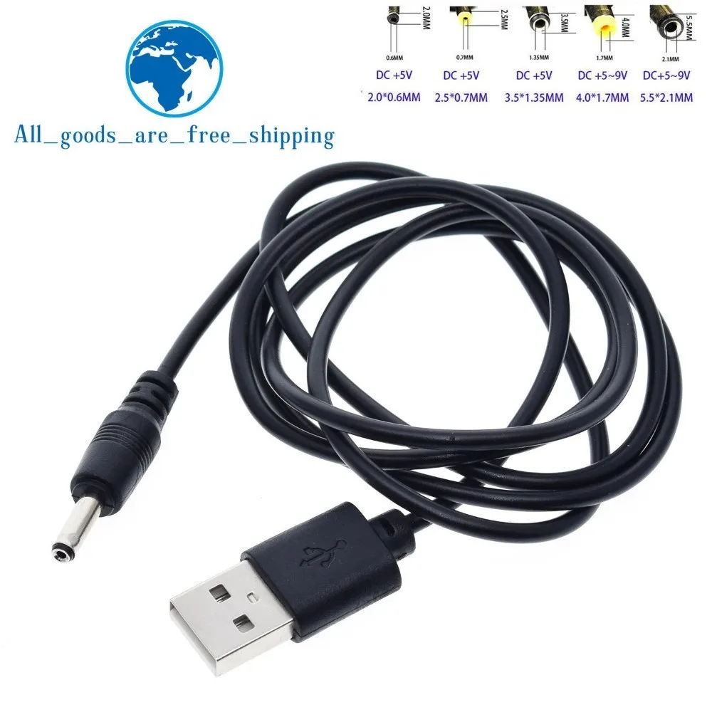 USB порт для 2 0*0 6 мм 5*0 7 3 5*1 35 4 0*1 5 5*2 1 В DC Цилиндрический разъем кабель питания