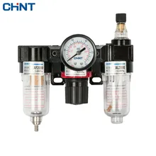 CHINT Pneumatic Relief Valve Air Source Treatment Tandem Oil - Water Separator Filter pneumatic compressor air source treatment filter dryer af2000 02 oil and water filter