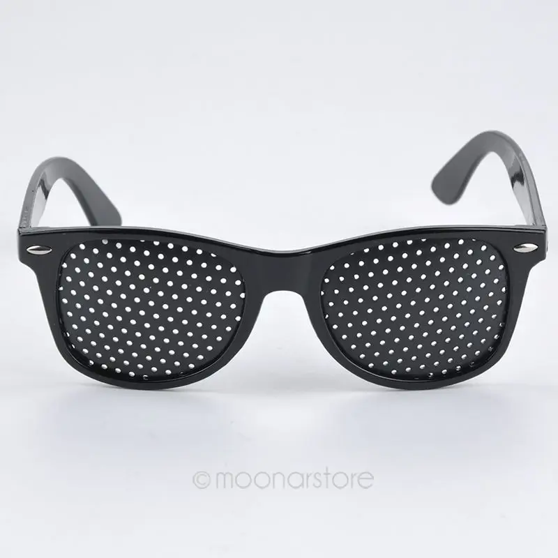 

New Black Eyesight Improvement Vision Care Exercise Eyewear Glasses Training #2