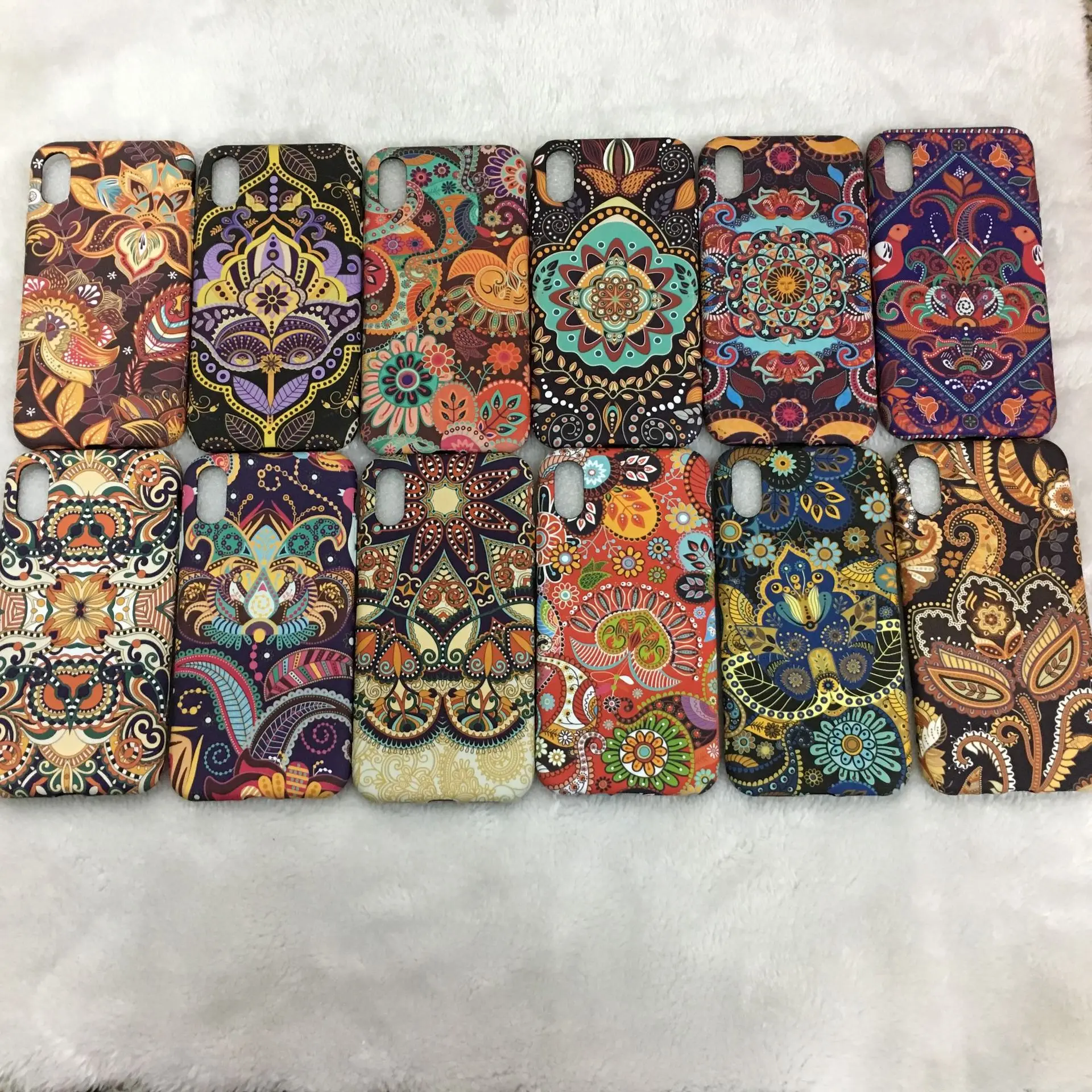 

Flower Phone Case for iPhone 6 6s 7 Plus 8 Plus X Case Fashion Women Soft Protection Cover for iphone 8 7 Case wholesale sale