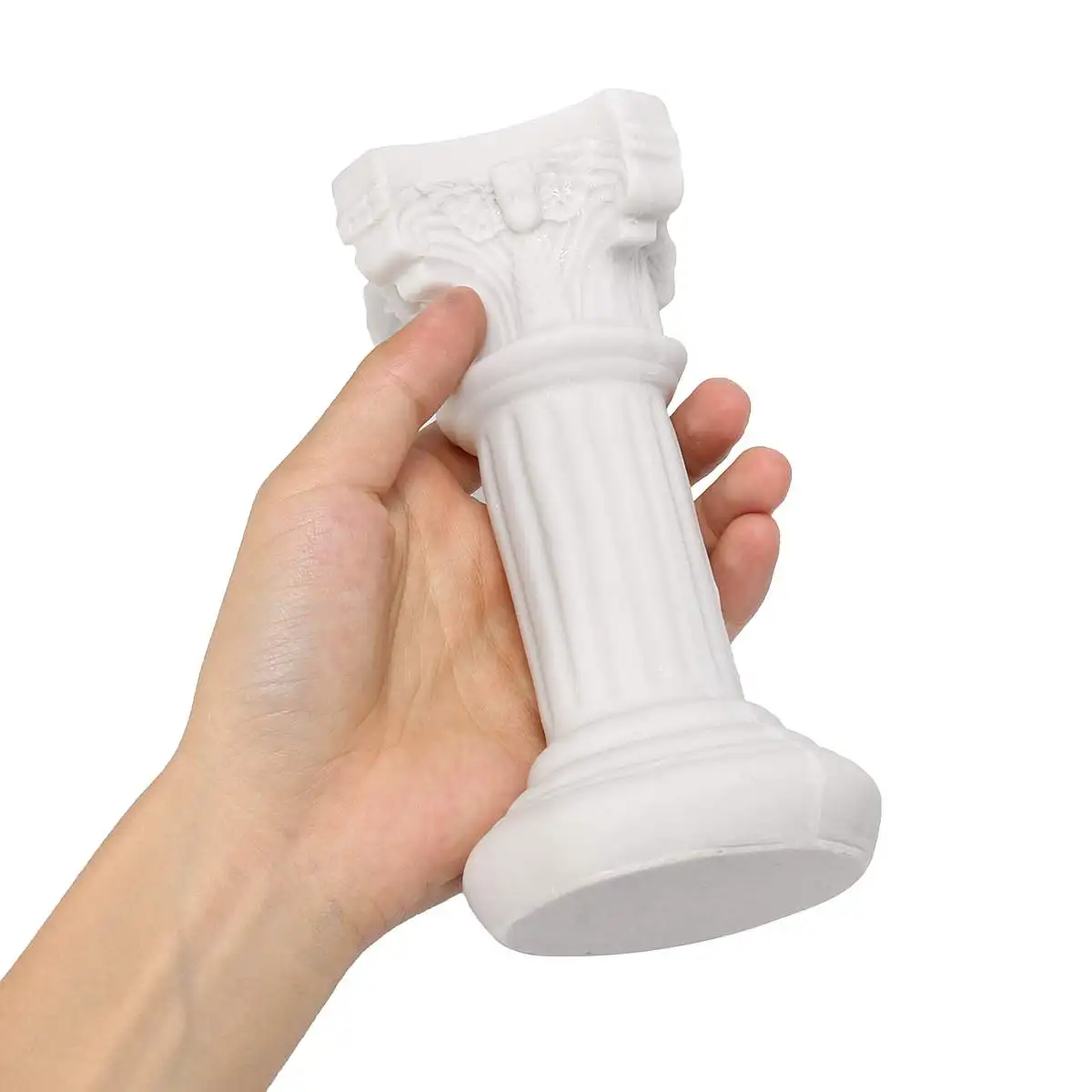 

Roman Pillar Greek Column Resin Figurine Base Wedding Decoration CenterpieceTable Decor Gift Party Events Accessories White 16cm