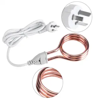 

1800W Electric Water Heater Liquids Immersion Home Travel Portable Boiler Element 250V