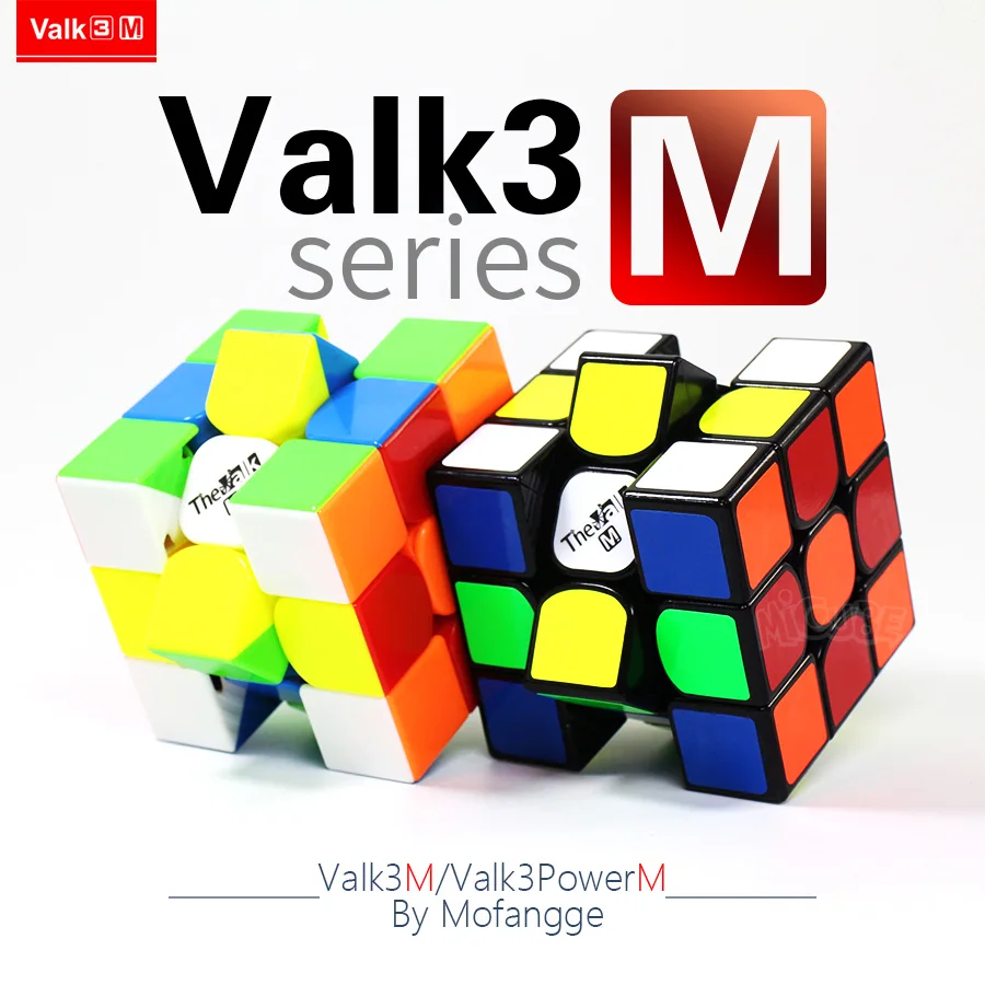 Магнитный куб Mofangge Valk3M Valk3 Power M скоростной 3x3x3 волшебный 3x3 игрушки для детей пазл