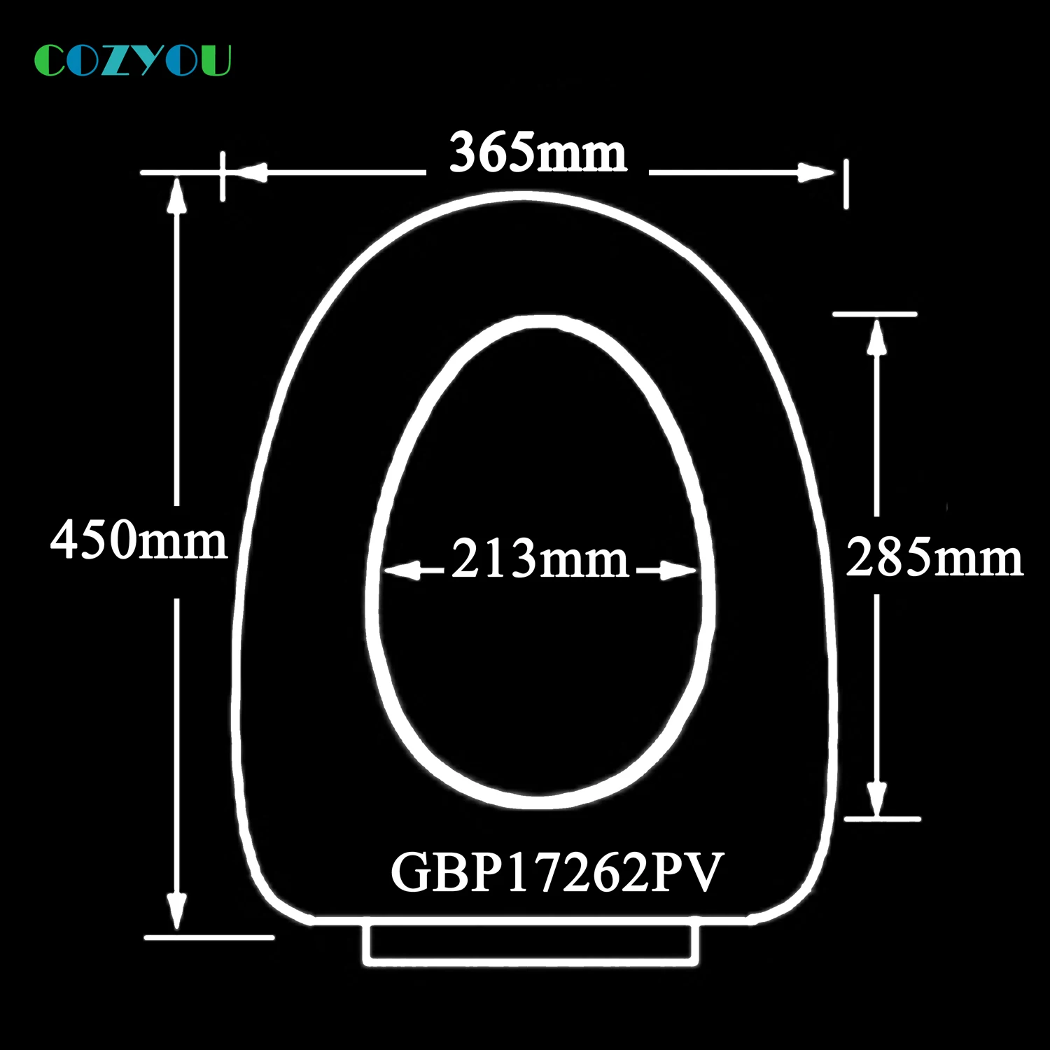 Утолщенное V образное сиденье для унитаза новый материал PP5 медленное закрытие