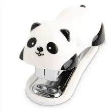 DELI 2 шт./партия портативный набор мини-степплеров панда 10# маленький степлер студенческие канцелярские товары грейдора agrafeuse papelaria chancery office