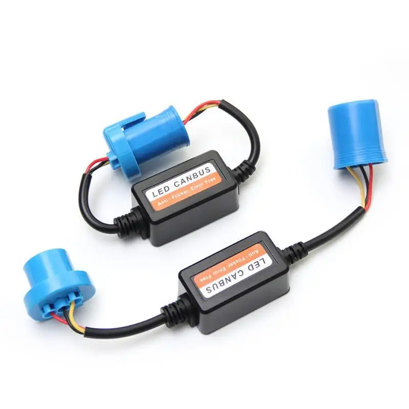 1 пара светодиодный декодеры для фар Canbus H8/H9/H11/9007/9005/9006/9012 без ошибок