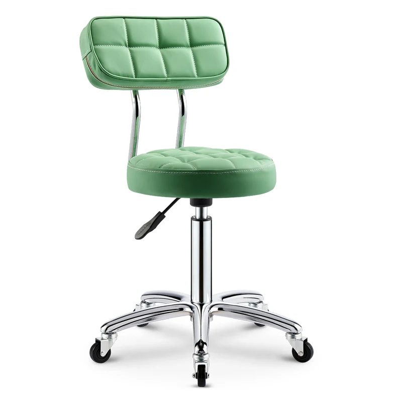 

Pulley Worker Chair Package Mail Rotate Rise And Fall Barber Shop Hairdressing Beautiful Nail Stool Master Worker Stool Circle