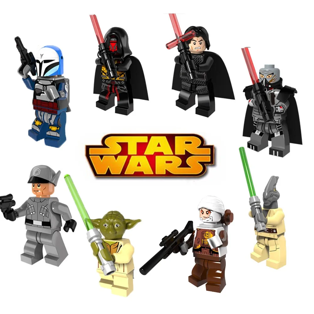 Star Wars Mini Blocks Clone Yoda Master Colman Cuibo Legoing Mini ...
