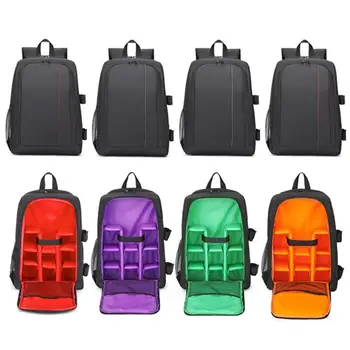

15.6" Case Waterproof Digital Camera Backpack Camcorder Video Lens Bag With Rain Cover SLR Tripod Camera Bag for Canon for Nikon