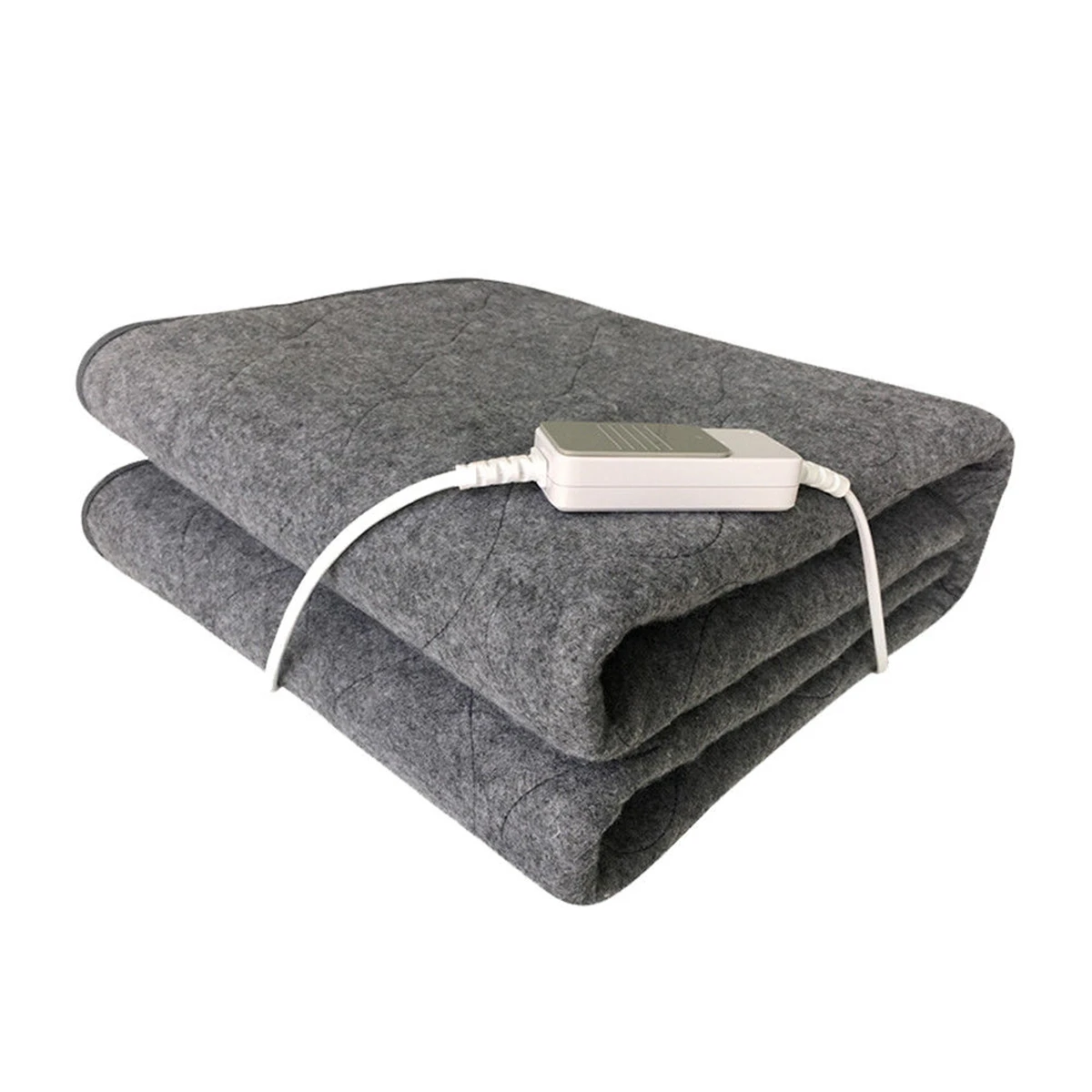 Зимнее электрическое одеяло, теплый коврик с подогревом, покрывало под кровать, матрас из нетканого материала, одеяло, регулируемое, 3 цвета, 150*75 см