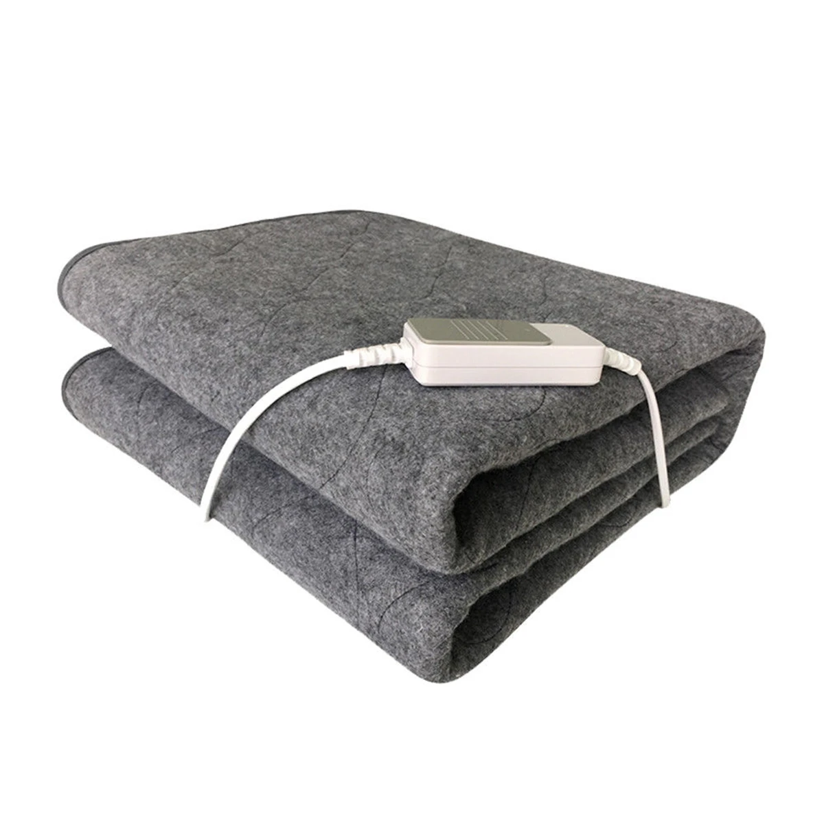 Winter Electric Blanket Warm Heating Mat Pad Throw Over Under Bed