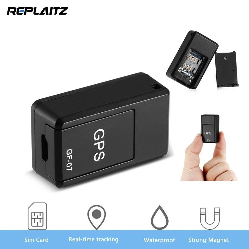 

GF07 Car GPS Tracker GPRS Locator Anti-Lost Recording Tracking Device Voice Control Can Record Strong Magnet GSM Positioning