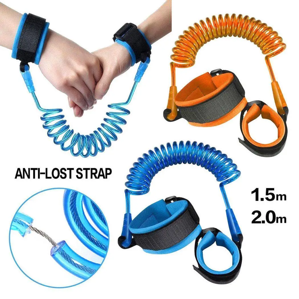 

Anti Lost Adjustable Traction Rope Reminder Toddler Wristband Walk Assistant belt Child Wrist Leash Baby Safety Walking Harness