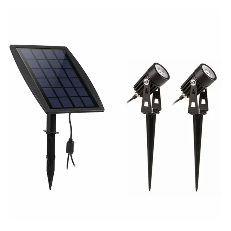 

Solar LED Lawn Lamp Spotlight Waterproof Outdoor Emergency Path Street Garden Floodlight Spotlight LED Solar Light