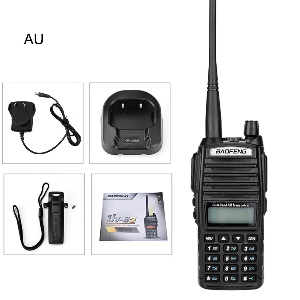 

BF-UV82 Keyboard Handheld Walkie-Talkie Outdoor High-Power Dual-Frequency Walkie-Talkie