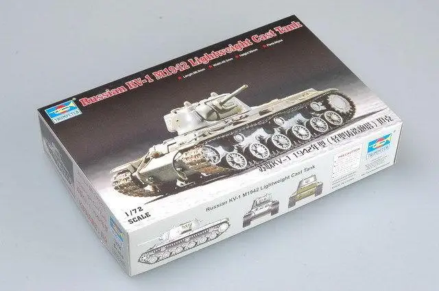 Легкий литой бак Trumpeter Российская версия 07233 1/72 M1942 | Игрушки и хобби