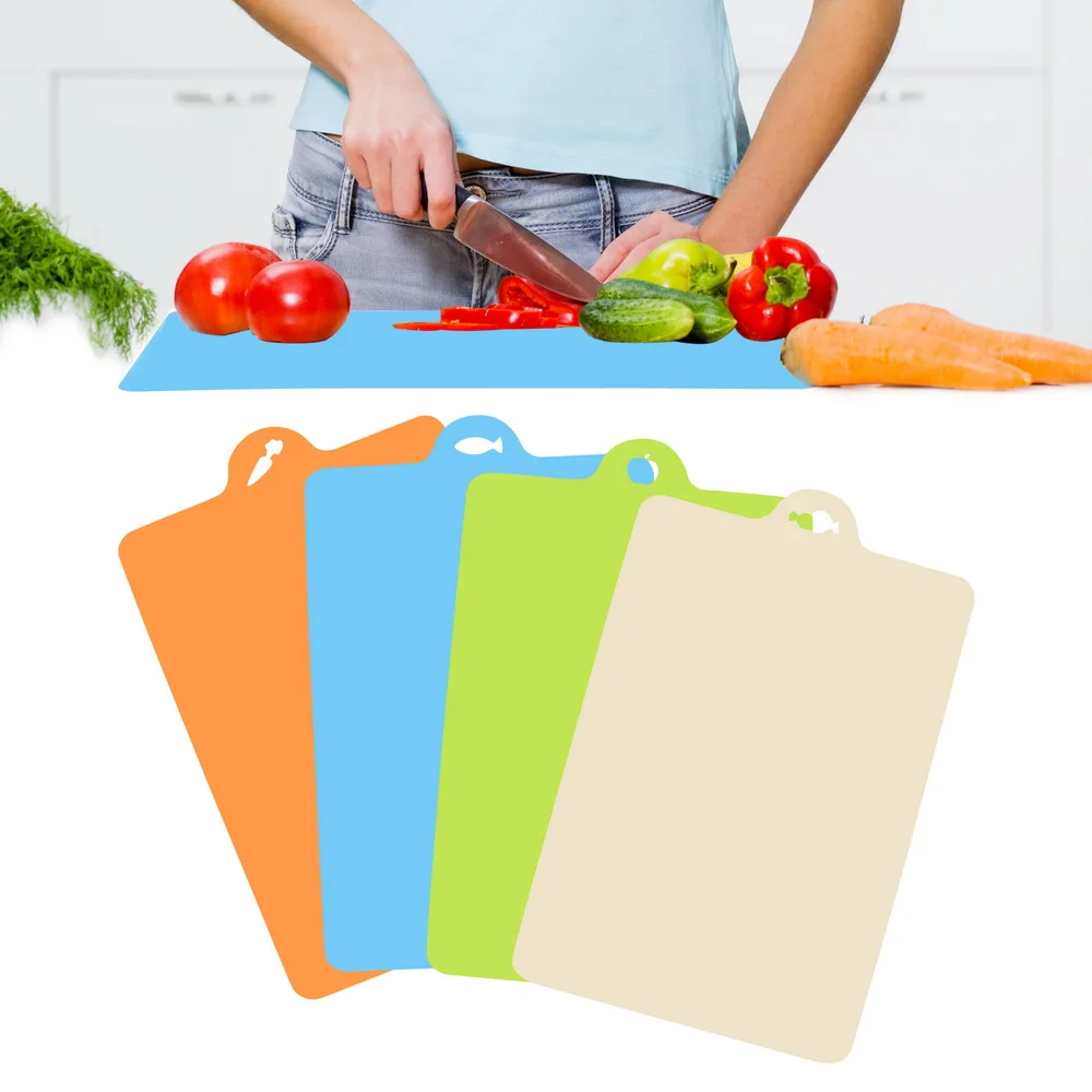 Пластиковая разделочная доска HILIFE 38*24 см ломтик мяса для овощей разделочный блок