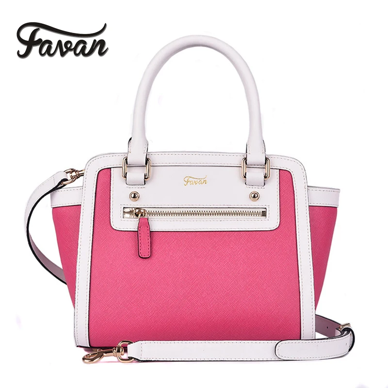

Brand Genuine Leather Handbag Women Bags Designer High Quality Cross Texture Tote Female Shoulder Bag