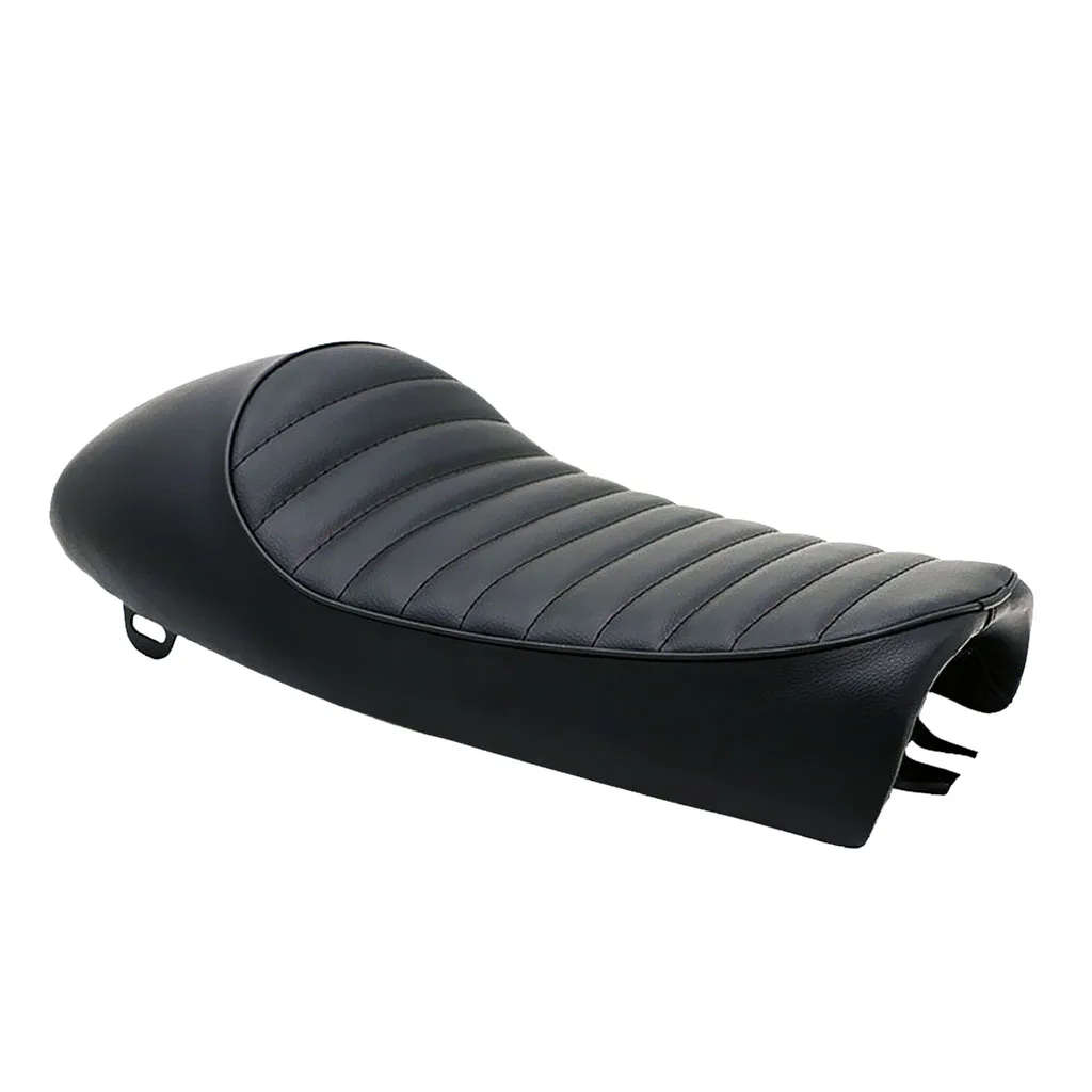 

Black Hump Saddle Cafe Racer Vintage Seat Cushion For Honda CB Suzuki GN