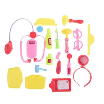 

Pretend Play Toys Fruit Kitchen Cookers Medical Toys Set With Portable Gift Box For Children Early Development And Playing