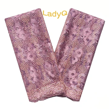 

LadyQ Embroidered Mesh Lilac Nigerian Cord Lace Fabrics Teal Green Bridal Lace Fabric for Wedding 2019 Indian Lace Fabric