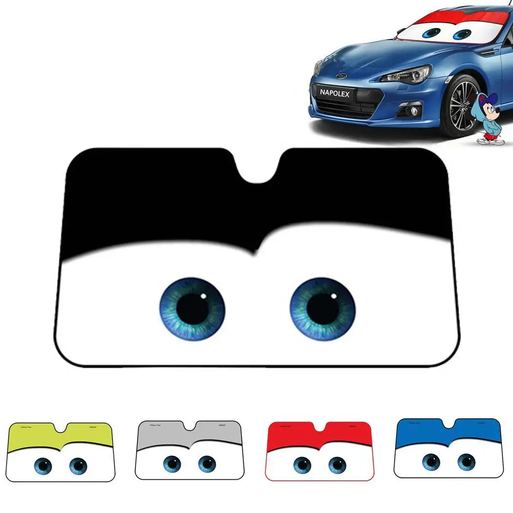 

Cartoon Aluminum Foil Car Sun Visor Windshield Car Sun Shade Front Car Sun Protection