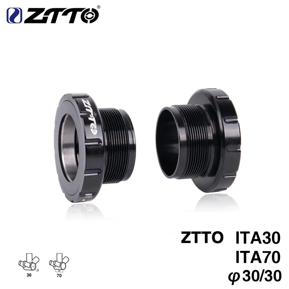 ZTTO ITA30 ITA 70 MTB дорожный велосипед внешний подшипник Нижние Винты держатели BB для
