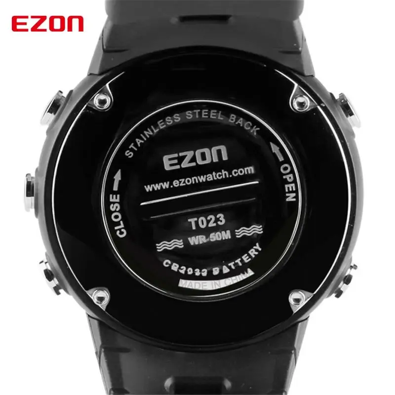  Black Men's Sport Digital Smartwatch Hours Running Swimming Outdoor Watches With Altimeter Baromete
