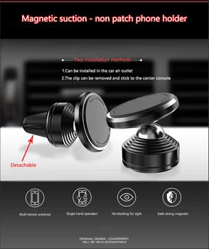 

car styling Multi-function phone magnetic bracket mobile phone ring buckle for Mini cooper jcw clubman countryman cabrio paceman